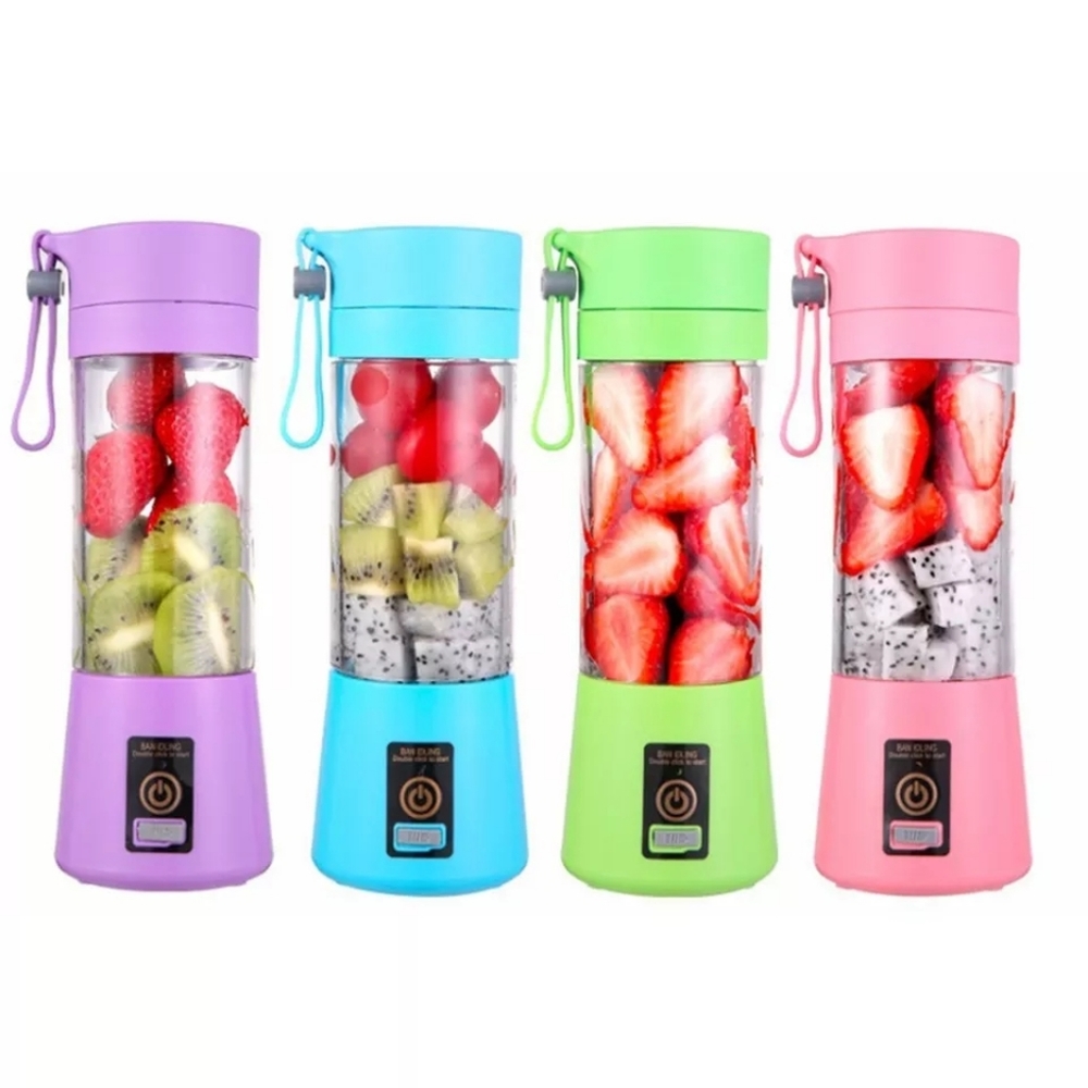 Portable Electric Juicer USB Rechargeable Handheld Smoothie Blender Fruit Mixers